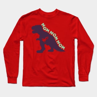 T-Rex NOMNOMNOM Light Long Sleeve T-Shirt